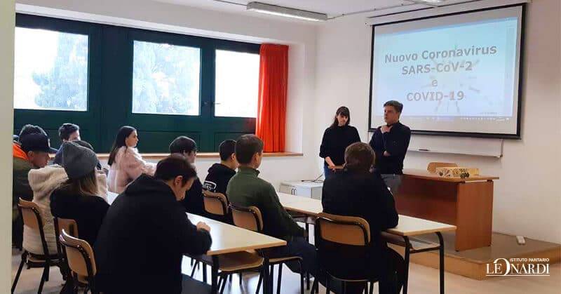 incontro informativo sul coronavirus a scuola